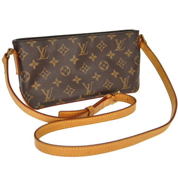 Louis Vuitton Shoulder Monogram Bag Trotter - Picture 1 of 6